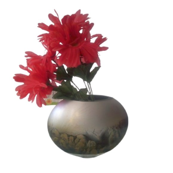 Ambiente Zwiesel Glass Handblown Vase German - Picture 7 of 8